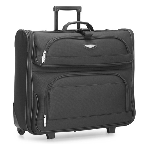 Expandable rolling garment bag - garment,